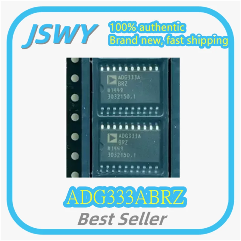 

(2/30 pcs) ADG333ABRZ ADG333 SOP-20 Analog Switch Multiplexer Chip Brand New Original Large Stock