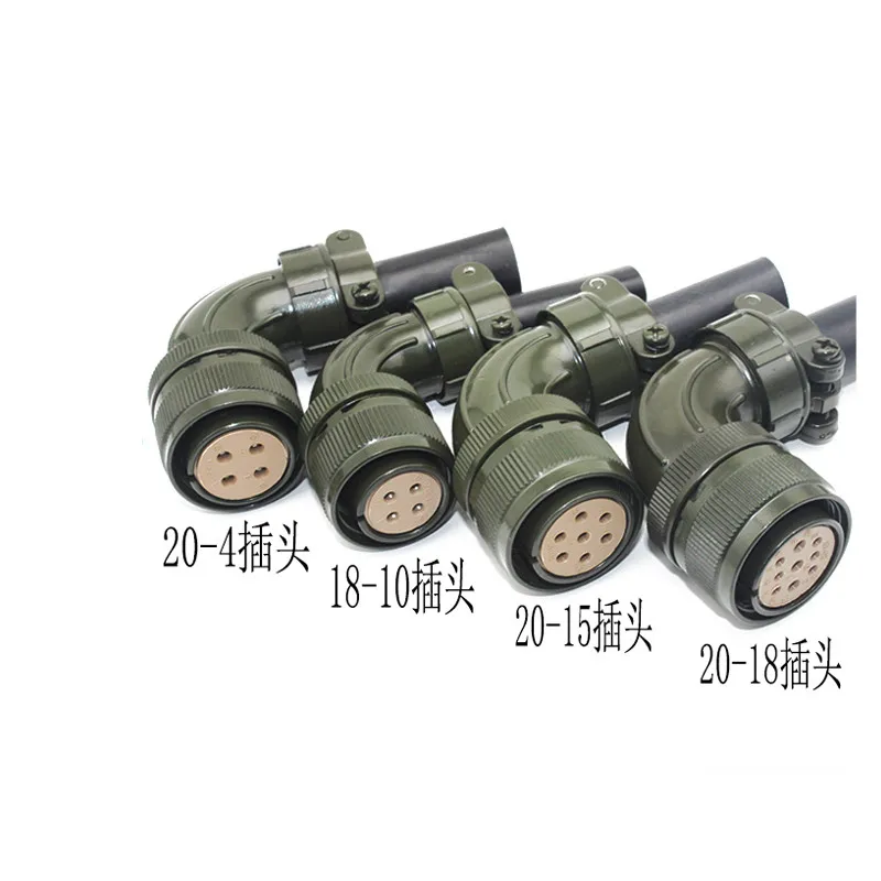 Ms3108a Ms3108b 18-10 22-23 20-18 20-29p 20-4 24-11s Aviation Connector Base Pedestal Servo Motor Plug For Anchuan