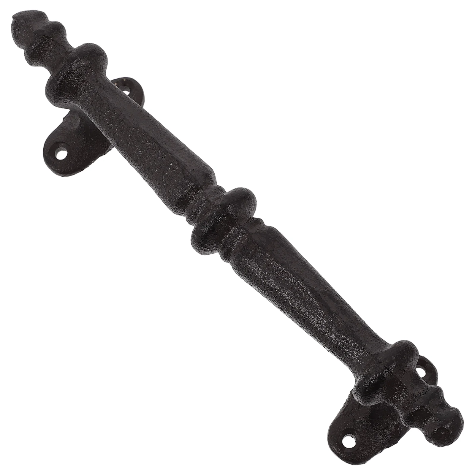 

Elegant European Vintage Cast Iron Gate Handle Heavy Duty Metal Door Pull Garden Fence Hardware Outdoor Iron Handle Durable