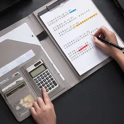 1Pc Portable A4 Business Writing Clipboard Manager Signature Board Durable Document File Holder Office Meeting Writing Pad