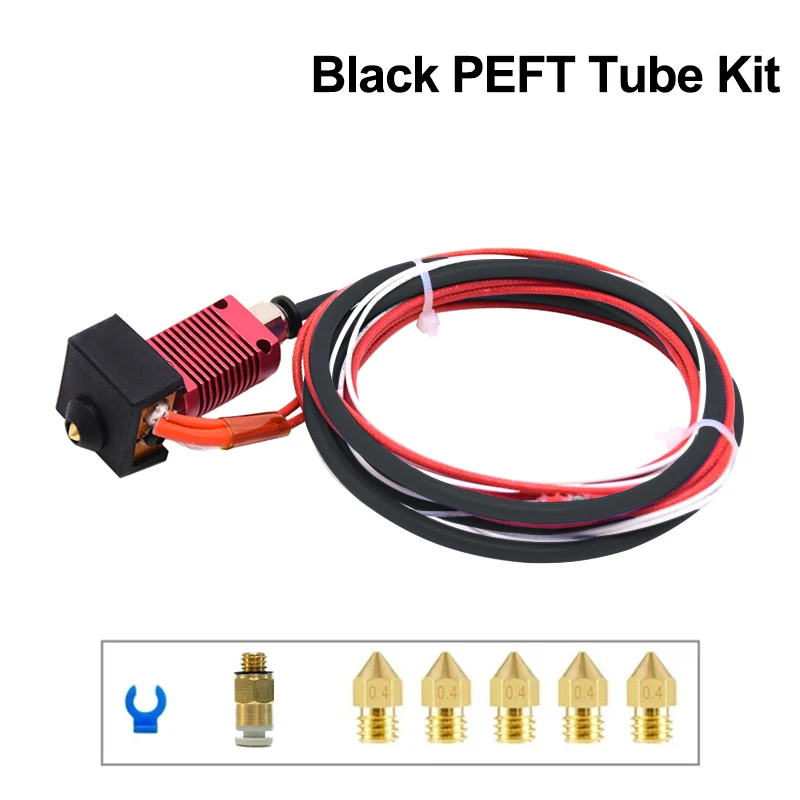 3D-Druckerteile Hotend montiert Extruder Metall Hotend Kit für Creality Ender 3 Ender 3 V2 Ender 3 Pro CR10s Hotend Extruder Kit