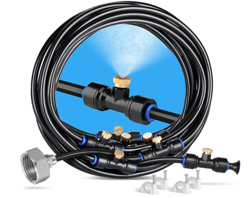 

Magic Hose、 Garden Hose、High Pressure Garden HoseDIY Low Pressure Misting Cooling System Summer Outdoor Water Mister for Patio G