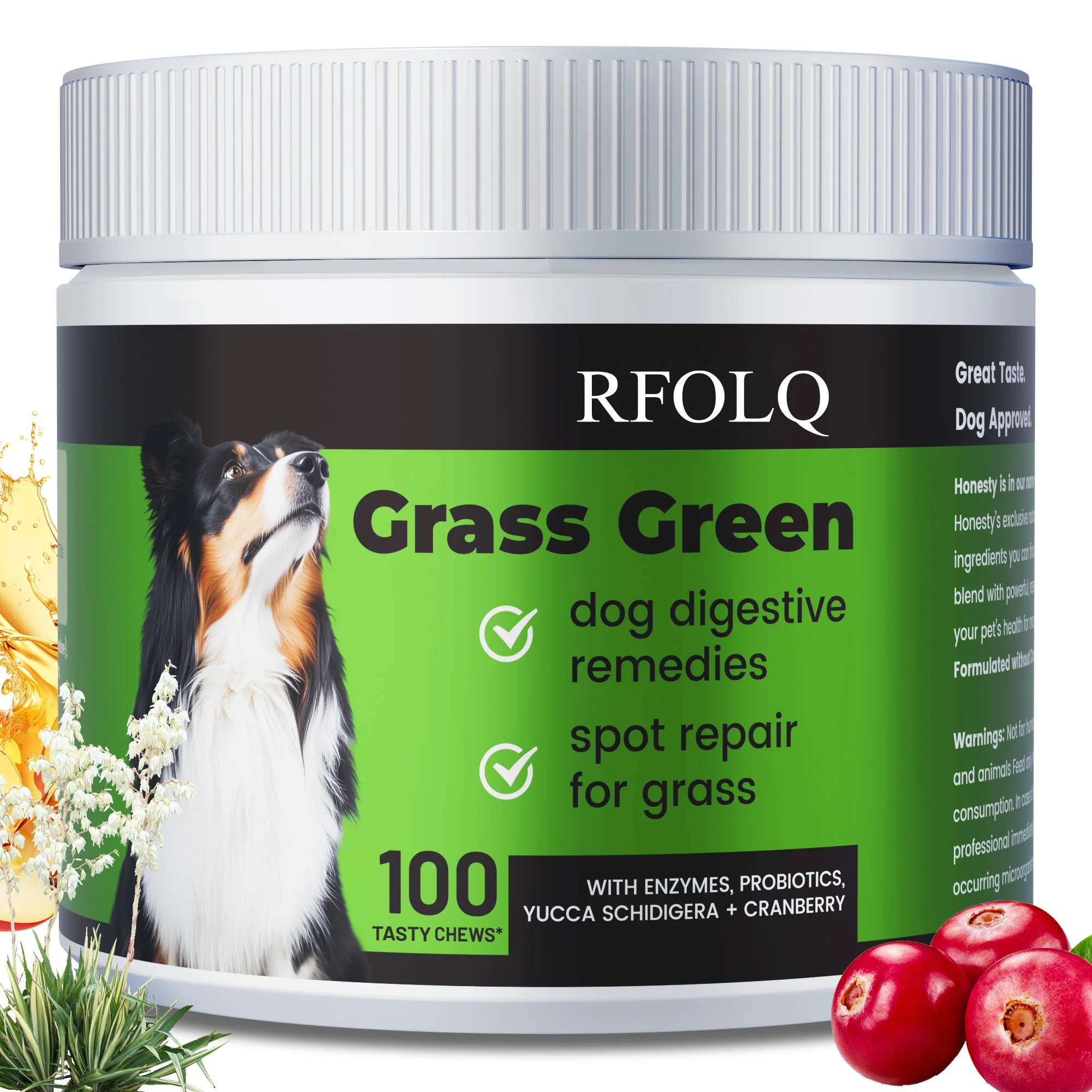 

Трава зеленая - поддержка травления здоровья Gut, способствует травленню мочеиспускания здоровья и функций, помогает уменьшить коричневые пятна, нормальный pH мочи