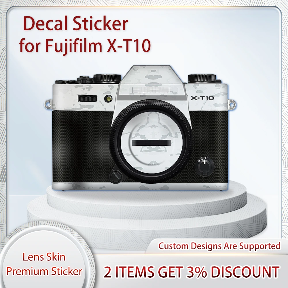 

X T10 Skin Wrap Covered for Fujifilm Fuji X-T10 Camera Skin Decal XT10 Decal Skin Protective Film Cover Film