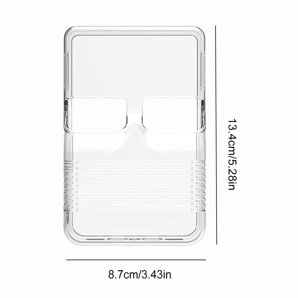 Transparent TPU Case for R36S Handheld Game Console Anti-fall TPU Protective Case Protection TPU Cover for R36S Game Accessories