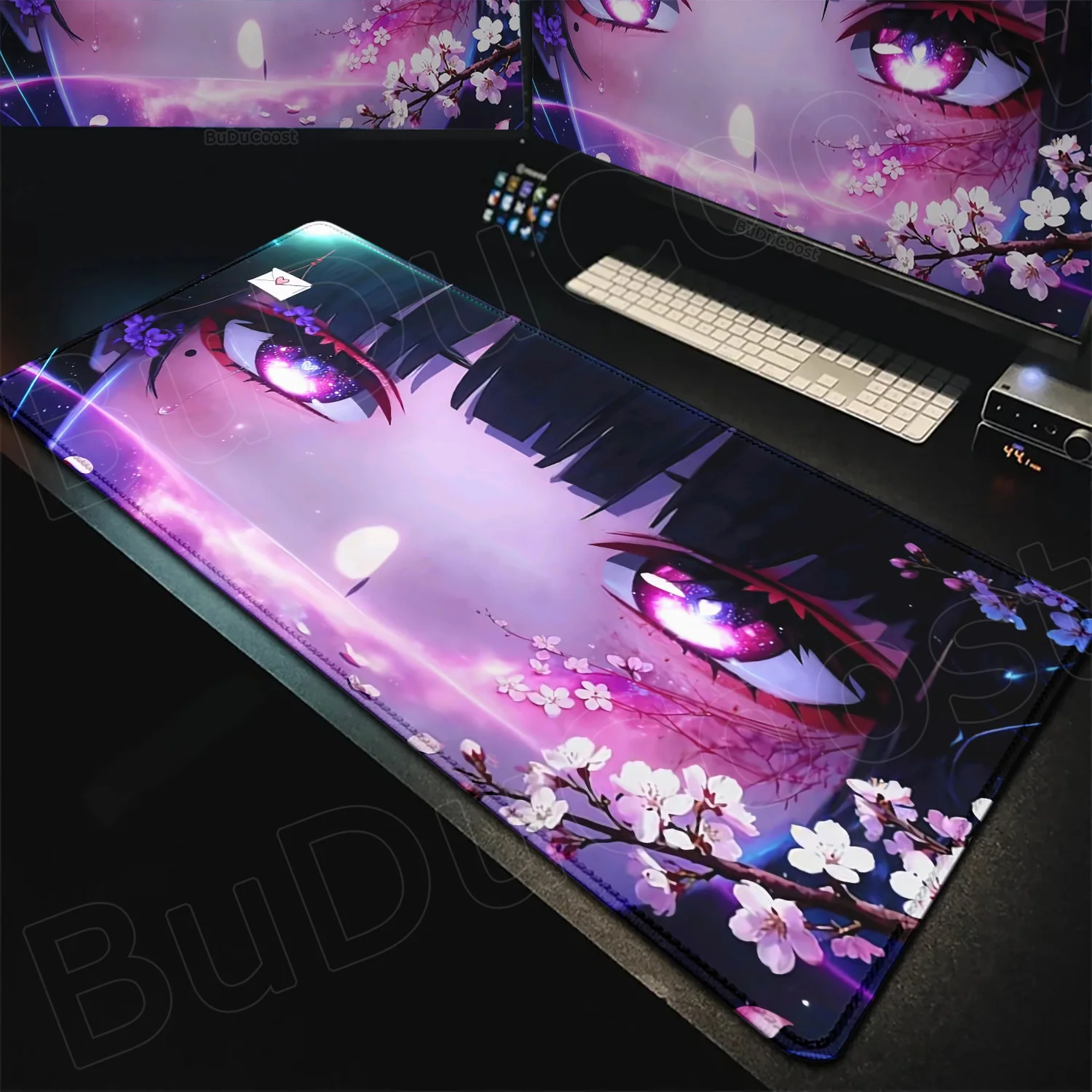 Wuthering Waves Cool Pretty Eyes Mousepad Chisa Cartethyia Phrolova Changli Mouse Pad Gaming Accessories PC Laptop XXL Mouse Mat
