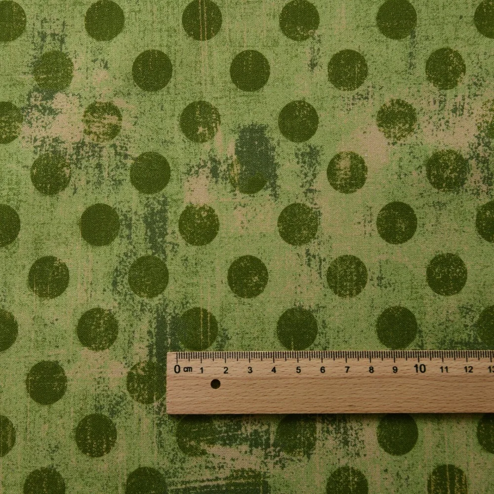 145x50cm 20s Reine Baumwolle 16mm Polka Dot Stoff DIY Material Bunte Gesprenkelte Textur Wasser-Jade-Punkt Baumwoll-Nähstoff – Detail 12