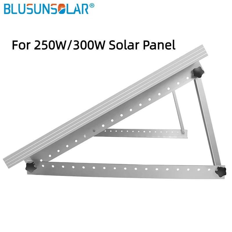 

Triangle Aluminum Panel Mounted Bracket 41 inch Triangel Back Beam 250W/300W Solar Panel Roof Mounting Bracket For Van AL1040