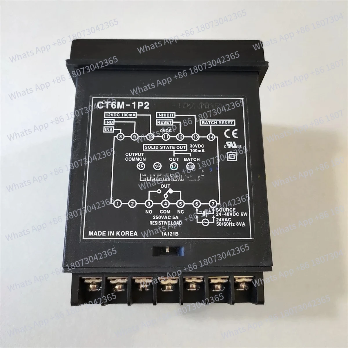 

CT6M-1P4 CT6M-1P2 New Original Genuine Multifunctional Timer Counter 50-60Hz