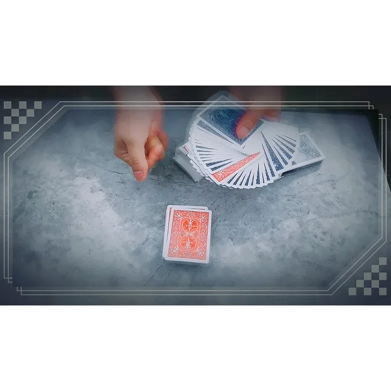 

Расzip by Shawn Lee Card Magic Trick Визуальная всплывающая карта Появляющаяся магия Крупным планом Magia Magie Magicians Опора Аксессуар Уловка
