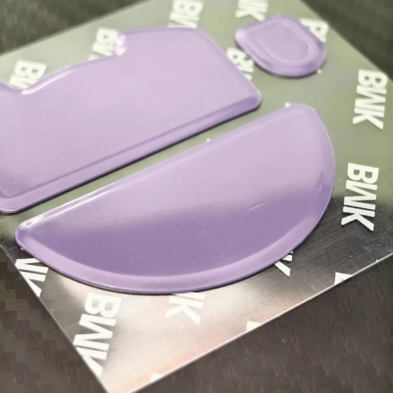 1 Set PTFE Anti-Collapse Arc-Edged Mouse Skate For Razer Viper V3 Pro Similar To Obsidian Air Purple Haze Mouse Feet Glides