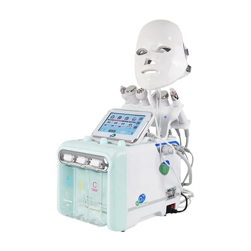 7 in 1 Hydra Derma brasion Wasser kleine Blase Sauerstoff Schönheits maschine Aqua Peel Clean Bio Lifting Vakuum Gesichts reinigungs maschine