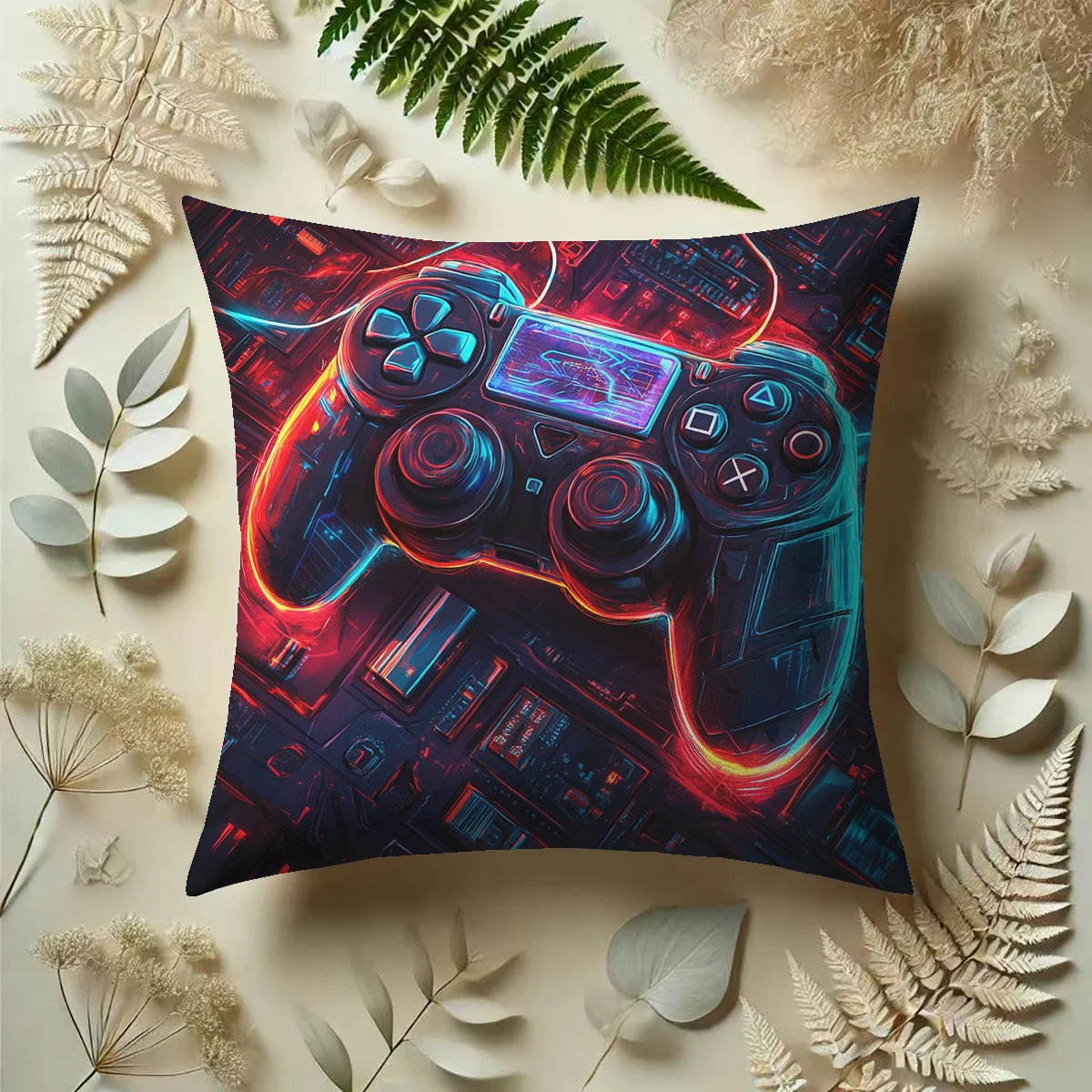 

Game Pillowcase Living Room Sofa Office Cushion Car Pillow Cover Family Room Decoration Pillow Covers Decorative Pillow Covers