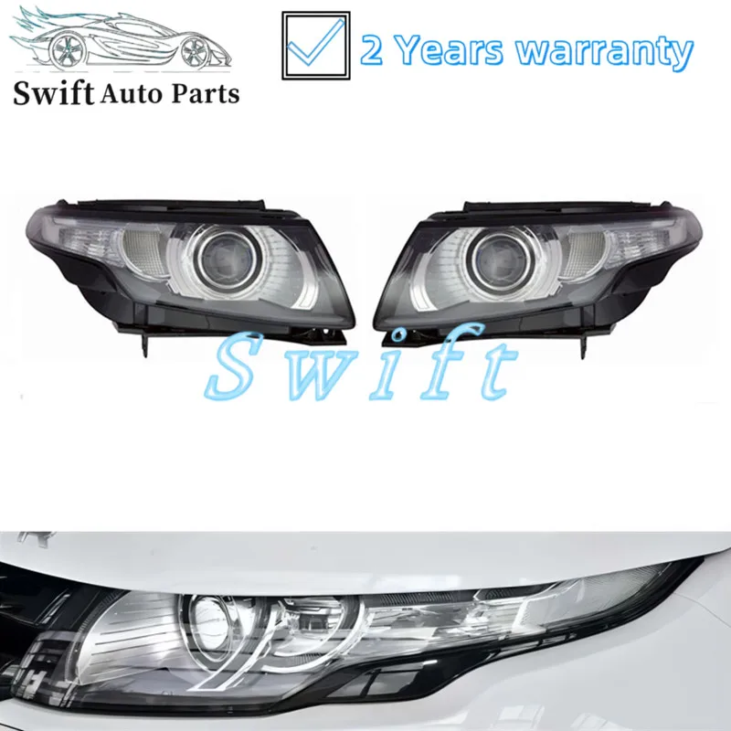 

Pair 16 Pins Headlight Assembly For Land Rover Range Rover Evoque 2012-2016 Lamp LR072970