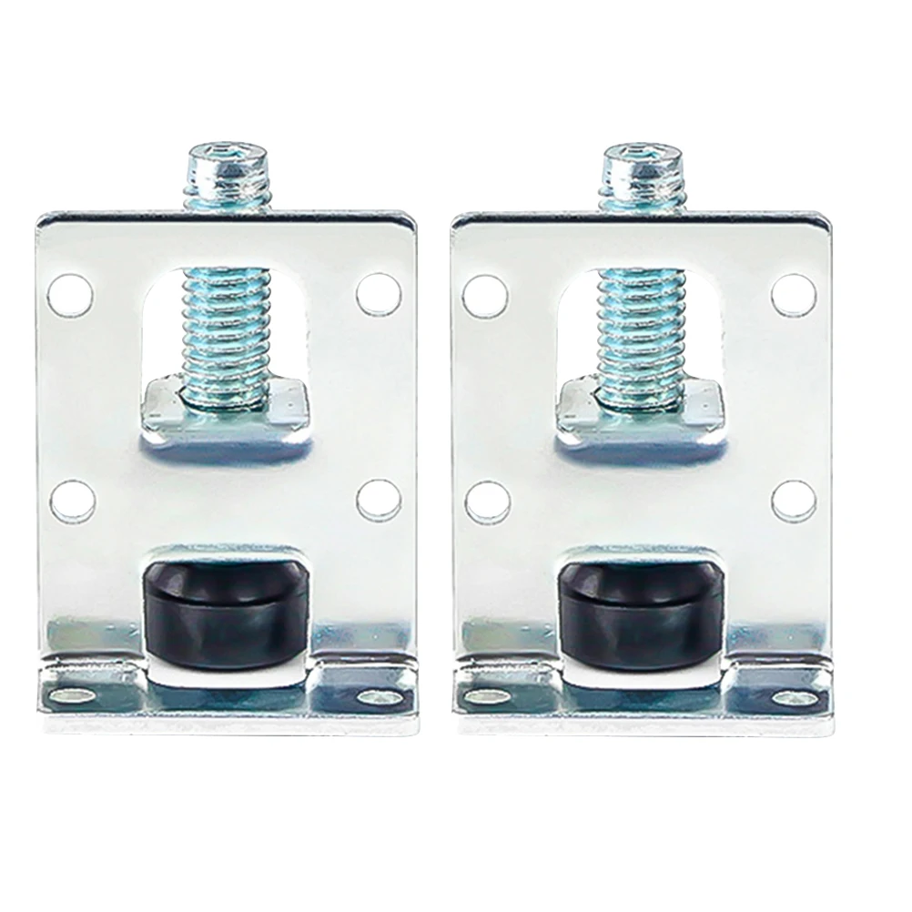 

2Pcs Anti-Slip Feet Adjustable Cabinet Furniture Leg Leveler Steel Wardrobe Leveling Accessories for Home Wardrobe Level Feet