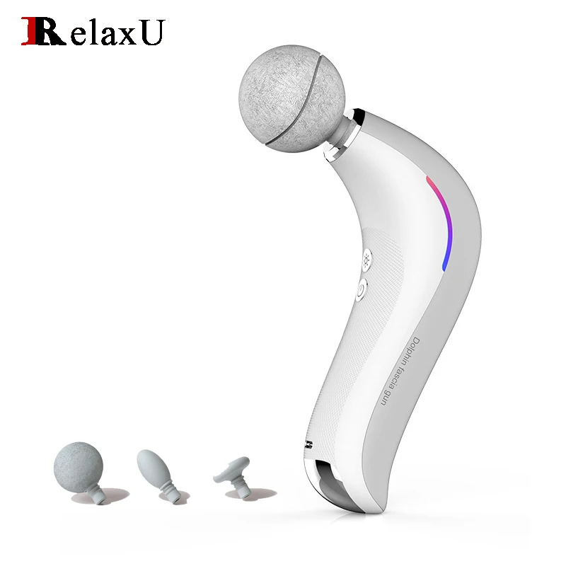 RELAX-Professional Massage Gun, Massageador Muscular Profundo, Fascial Gun, Alívio da Dor, Relaxamento Corporal, Fitness Gift, Qualidade U