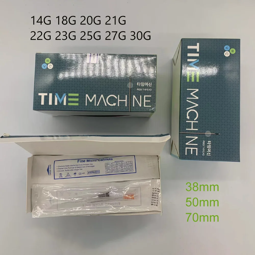 

High quality Korean blunt needle tube set disposable, safe, sterile beauty injection needle 25G23G30G50mm 38mm 50pcs/BOX