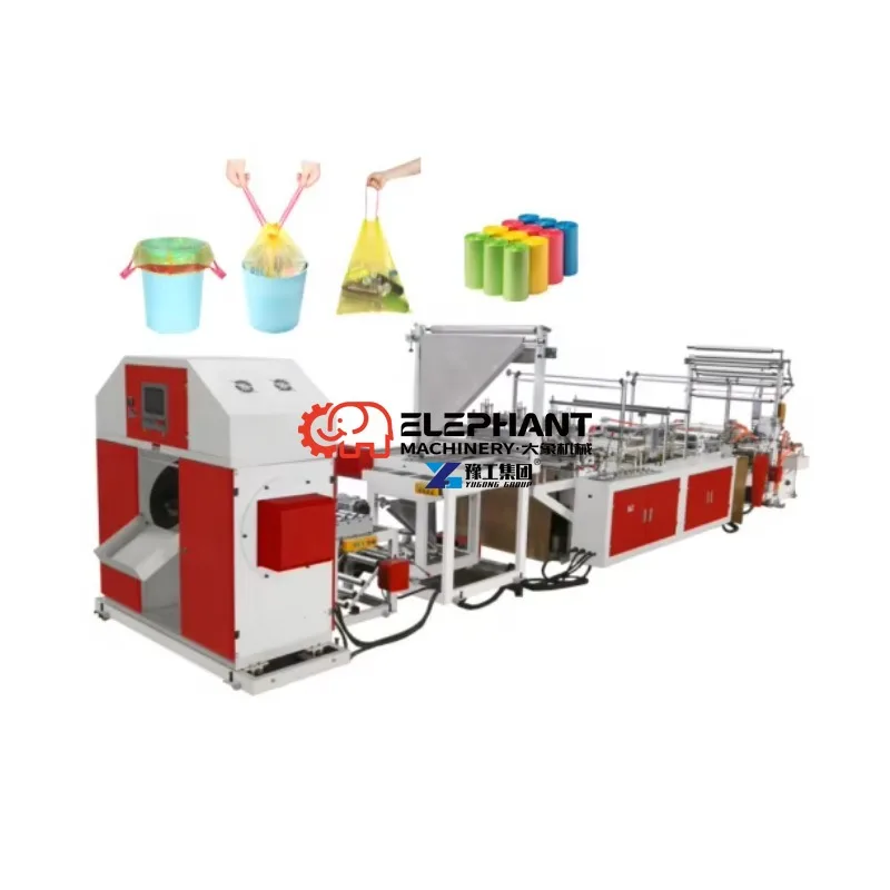 Cost Plastic Bag Making Machine Multi-functional Equipment for Carry Bag Roll Garbage Bag Full Automatic Production Machinery