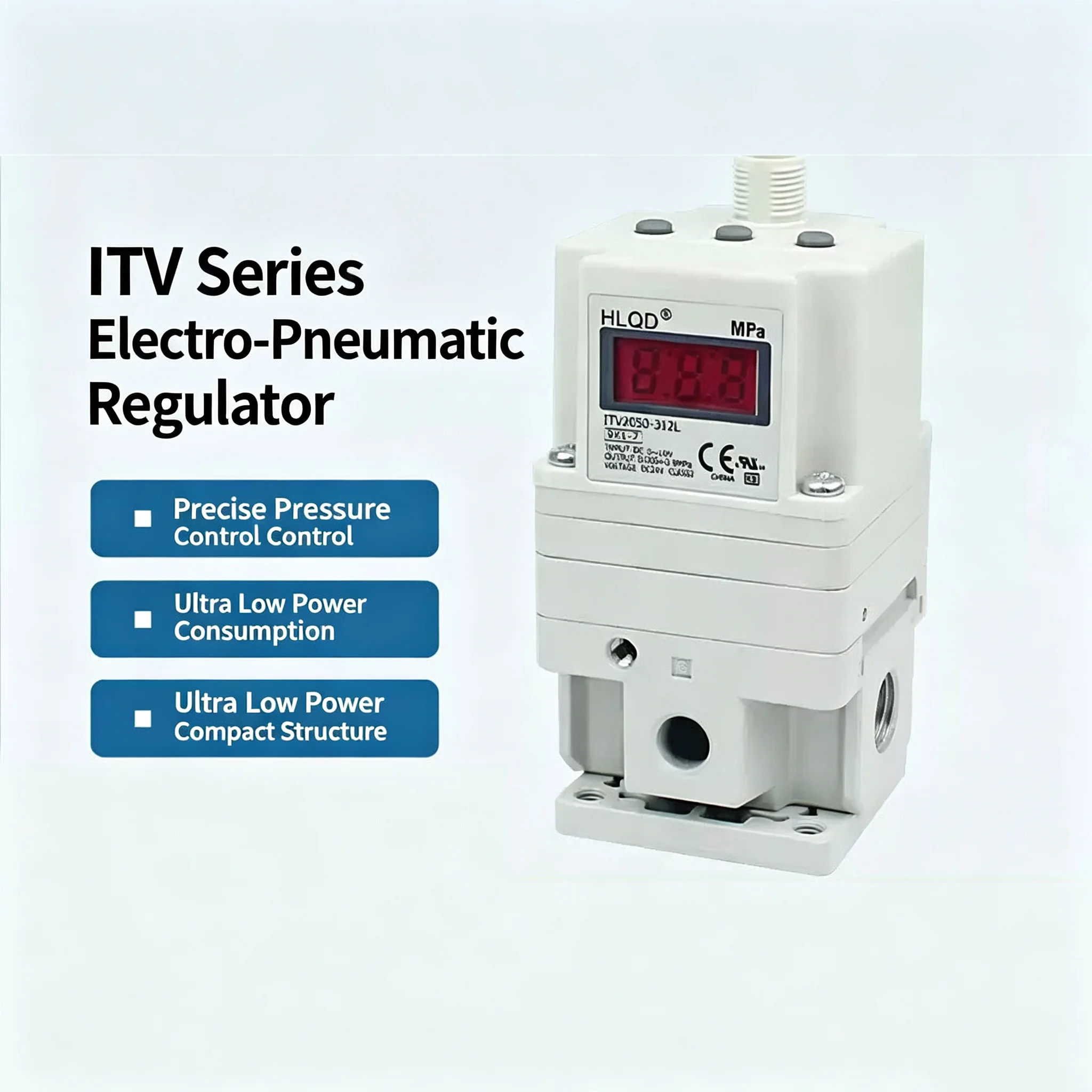 Regulator ITV Electro Pneumatic Proportional Valve ITV1010-312L ITV1030-312N ITV1050-312CS ITV2010-312S ITV3030-042L