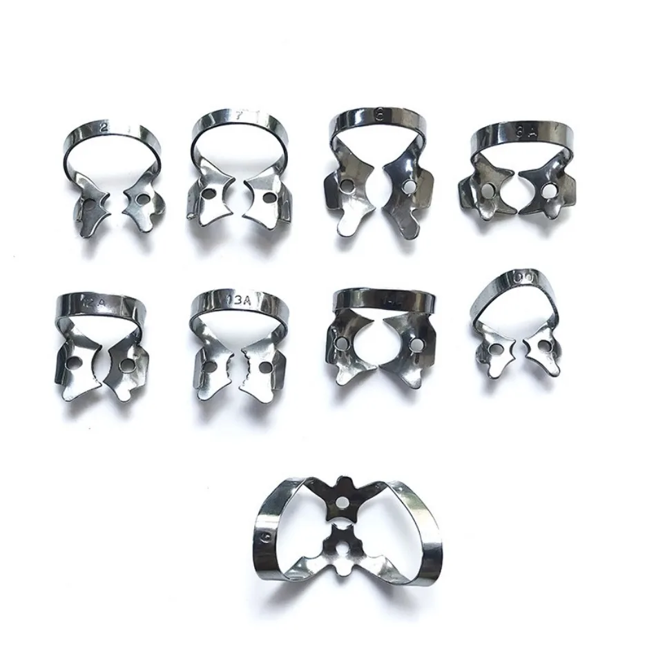 كماشة ثقب سد الأسنان لعيادة طبيب الأسنان أدوات تقويم الأسنان المطاطية كماشة مقاطع السد #6