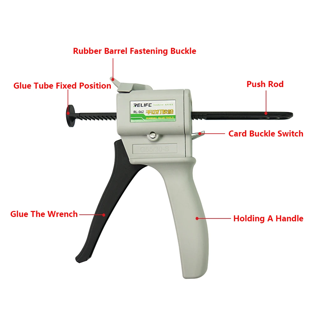 عالية الجودة الأشعة فوق البنفسجية الغراء بندقية LOCA السائل البصرية واضحة لاصق بندقية آيفون سامسونج سوني HTC الهاتف شاشة LCD إصلاح