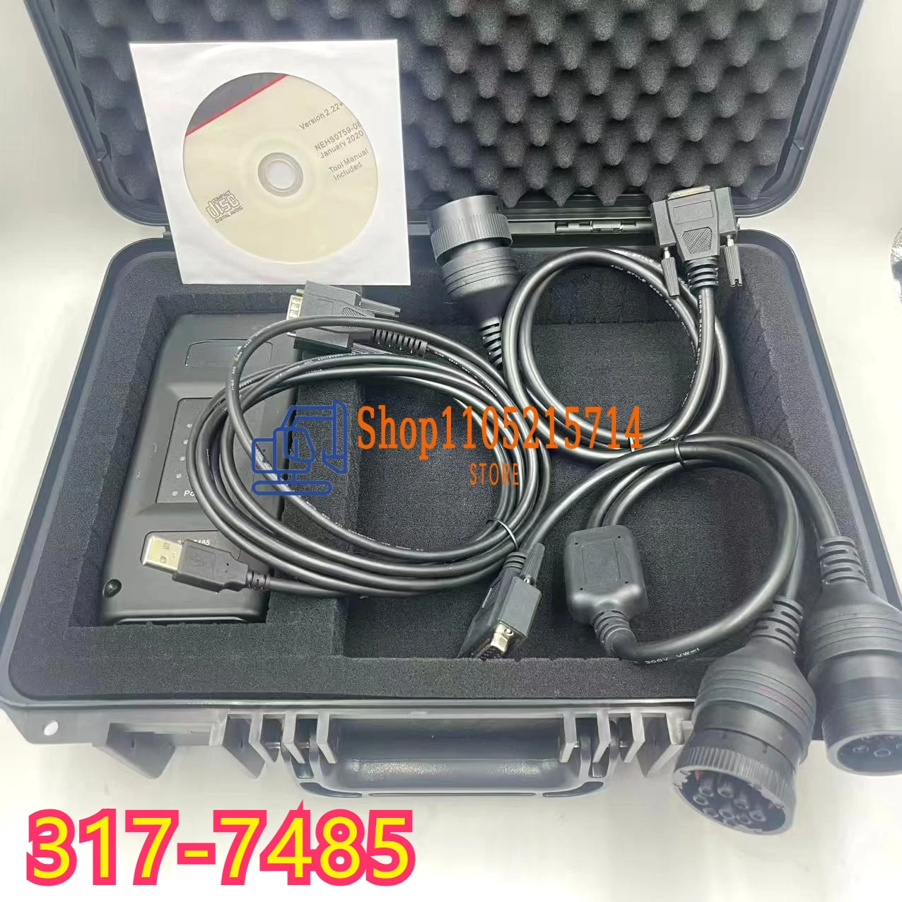 3177485 2018 Version  ET3 Communication Adapter Group ET III Electric System Diagnostic Tool Kit 317-7485