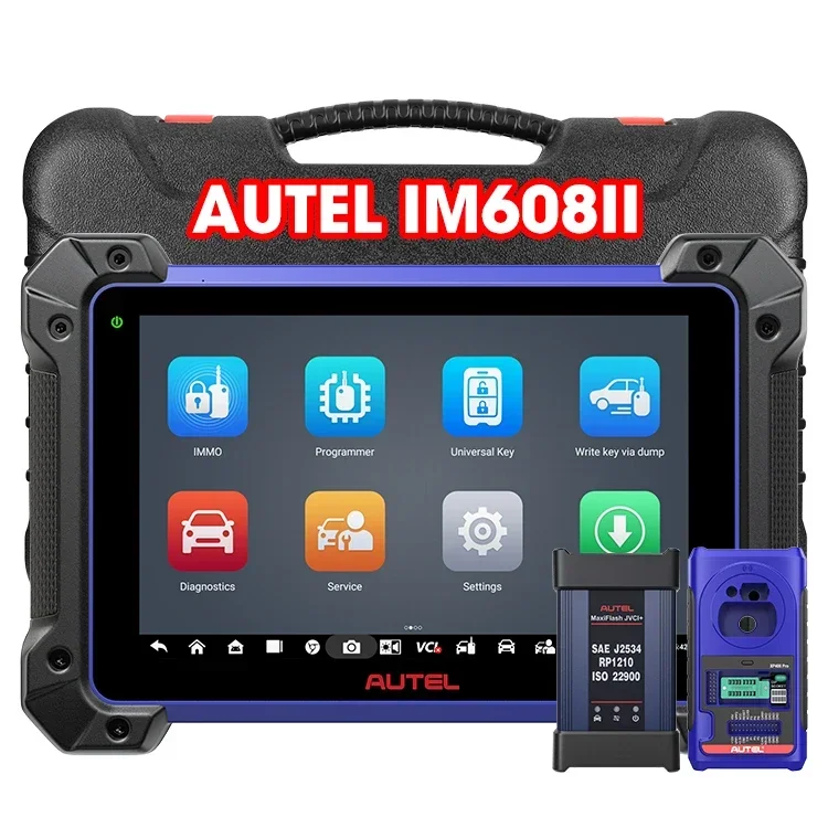 Universal Autel Im608 Ii Key Coding Machine Master Car Keys Transponder Locksmith Tools Auto Immobilizer Diagnostic Scanner Tool