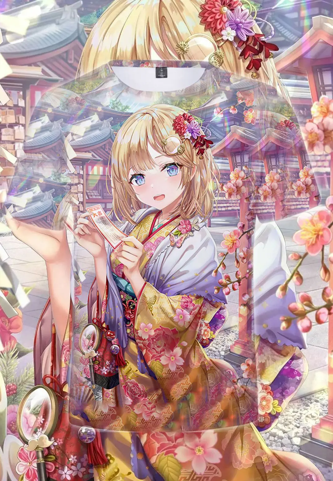 

Hololive VTuber Watson Amelia Cosplay T-shirts 3D Print Men Women Harajuku Short sleeve Tees Fashion Kawaii Kid Y2k Top Clothing