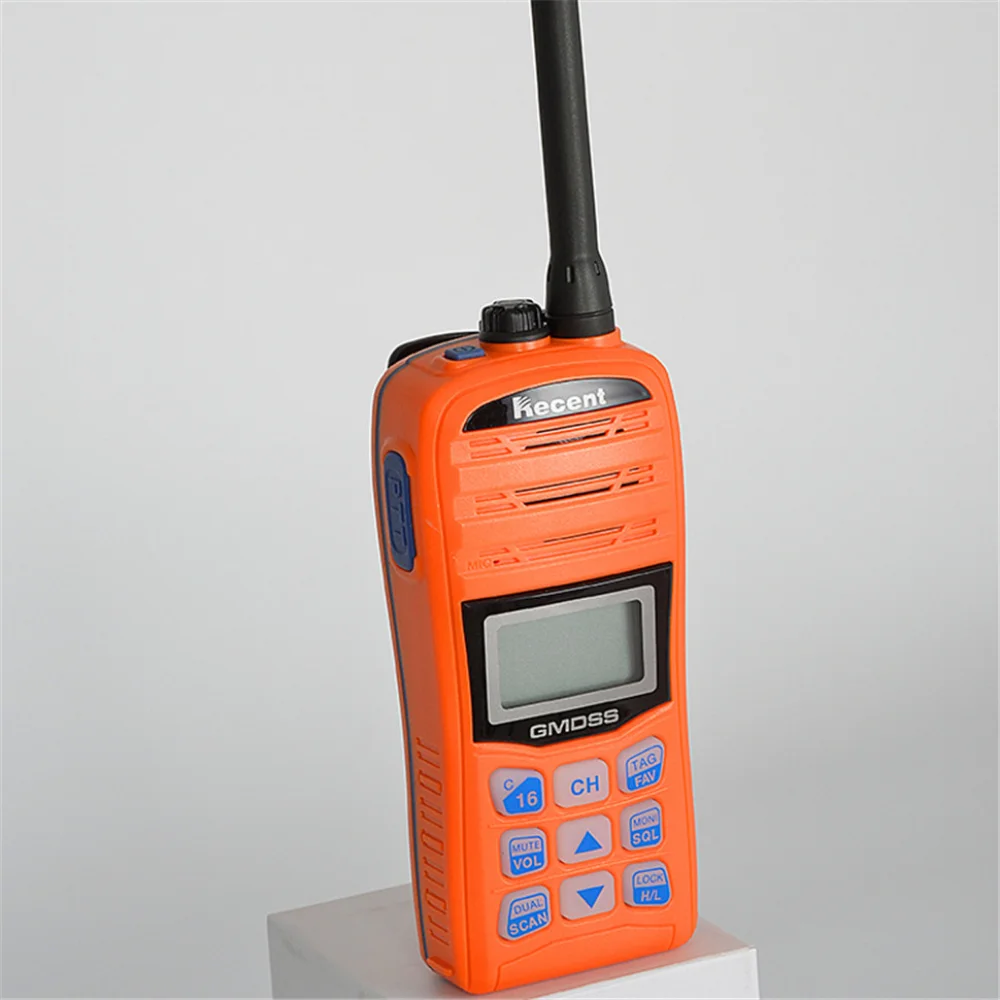 Radio VHF portable étanche, usage d'urgence mobile, talkie-walkie Walperforé, flotteur bidirectionnel, commerce de gros, marine, GMDSS, Ccs, Ec