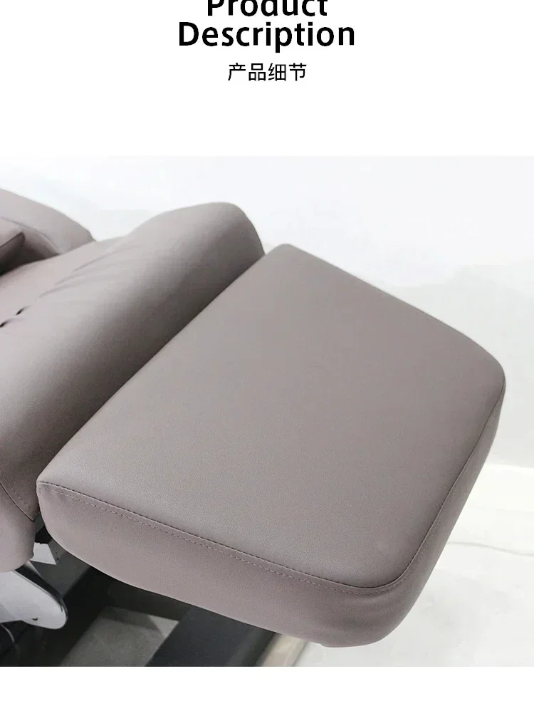 كرسي شامبو لرفع الشعر الكهربائي عالي الجودة للشعر، كرسي شامبو تايلاندي، سرير تنظيف تجميلي دوار