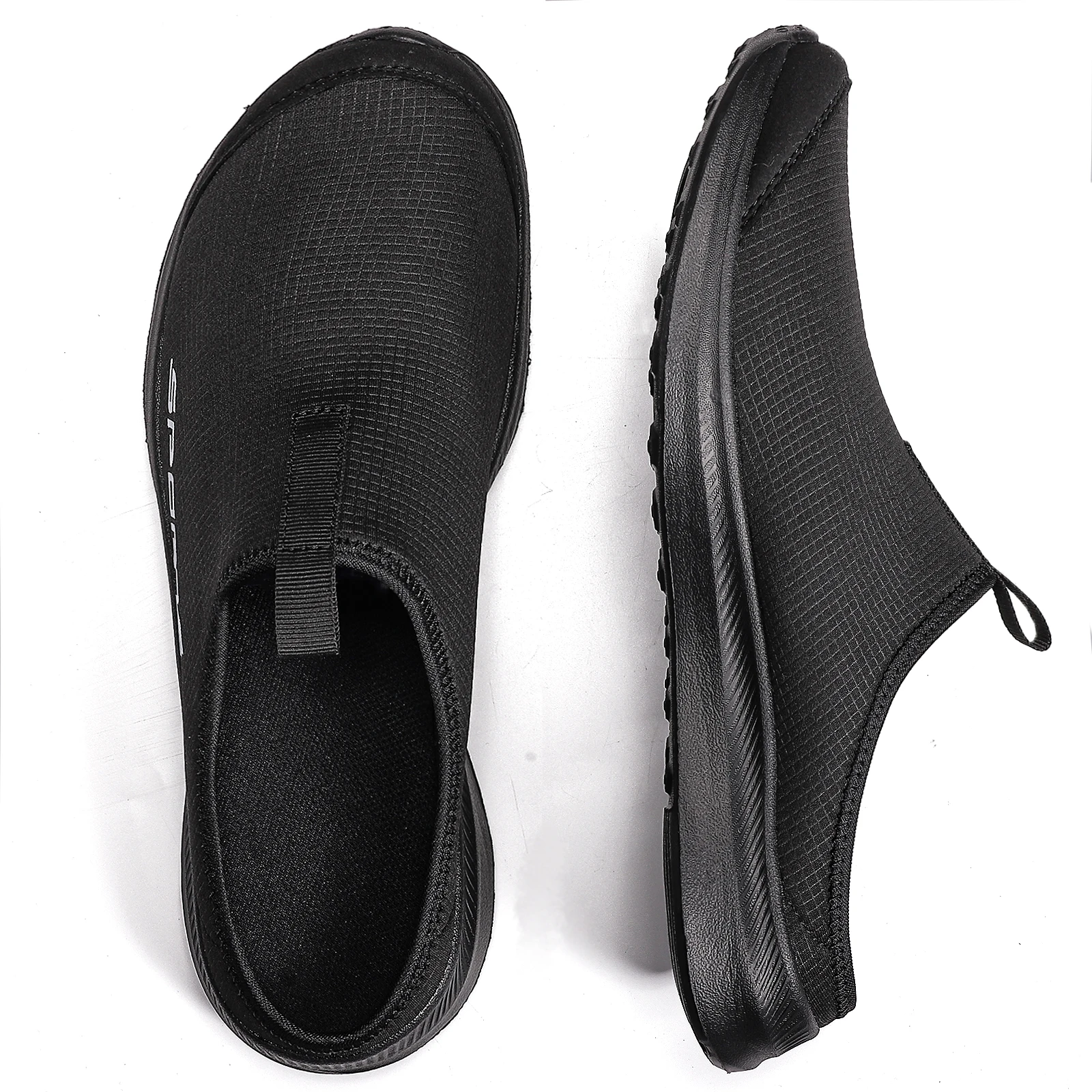 Summer 2024 Half Slippers for Men Trendy Men's Flat Bottom Casual Shoes Soft Sole Support Women's Sneakers Zapatos De Hombre