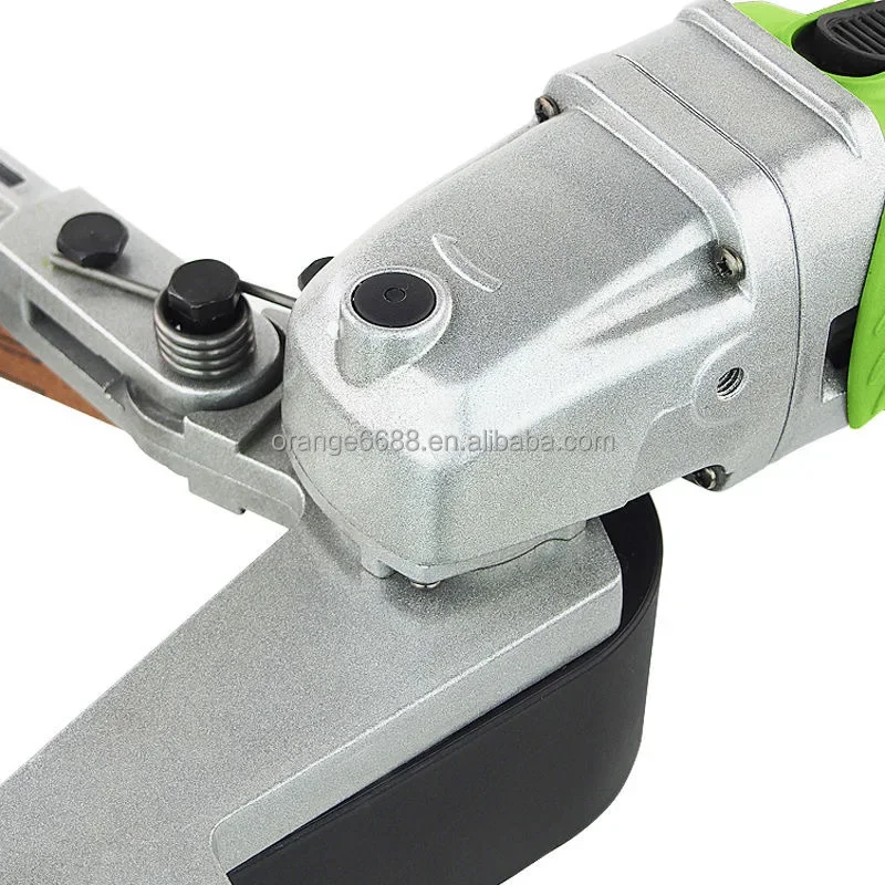 800W Tube Belt Polisher Handheld Electrical Stainless Steel Round Pipe Sander Polisher Machine