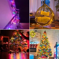 110V 220V Decorative String 50M 100M Led Fairy Lights Holiday Outdoor Lamp Garland For Christmas Tree Wedding Party Decoration 5