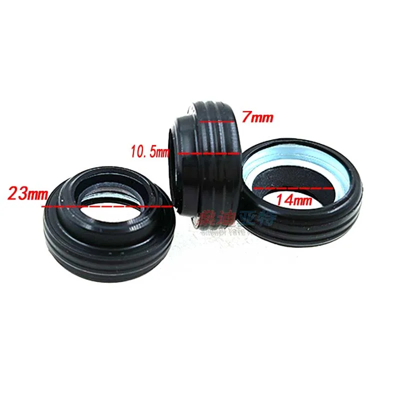 A/C Compressor Oil Seal Shaft Seal Stamps Gasket For FS10/FX15/VF2 R134a HCC Compressor For Focus Fox Escape Mustang Transit