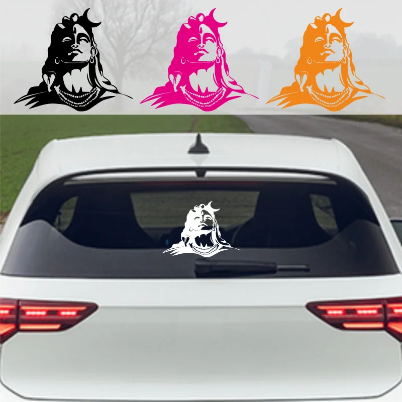 Lord Shiva Cutting Sticker for Car House Wall Mirror #n327