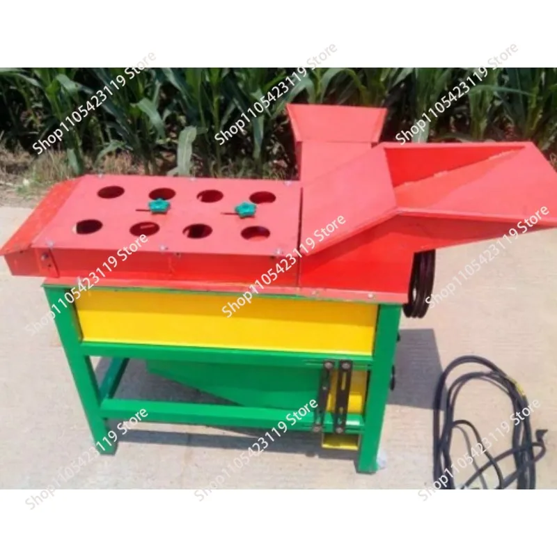 Easy Moved Combined Corn Peeling and Threshing Machine High Quality Maize Corn Skin Peeling and Threshing Machine