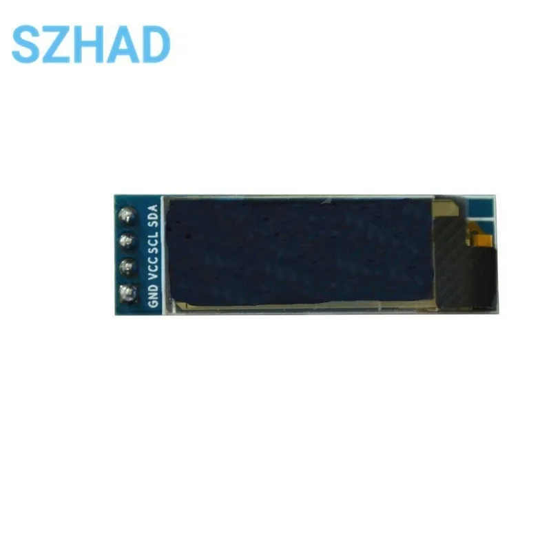 0.91 Inch 128x32 IIC I2C White / Blue/Yellow OLED LCD Display DIY Module SSD1306 Driver IC DC 3.3V 5V for arduino