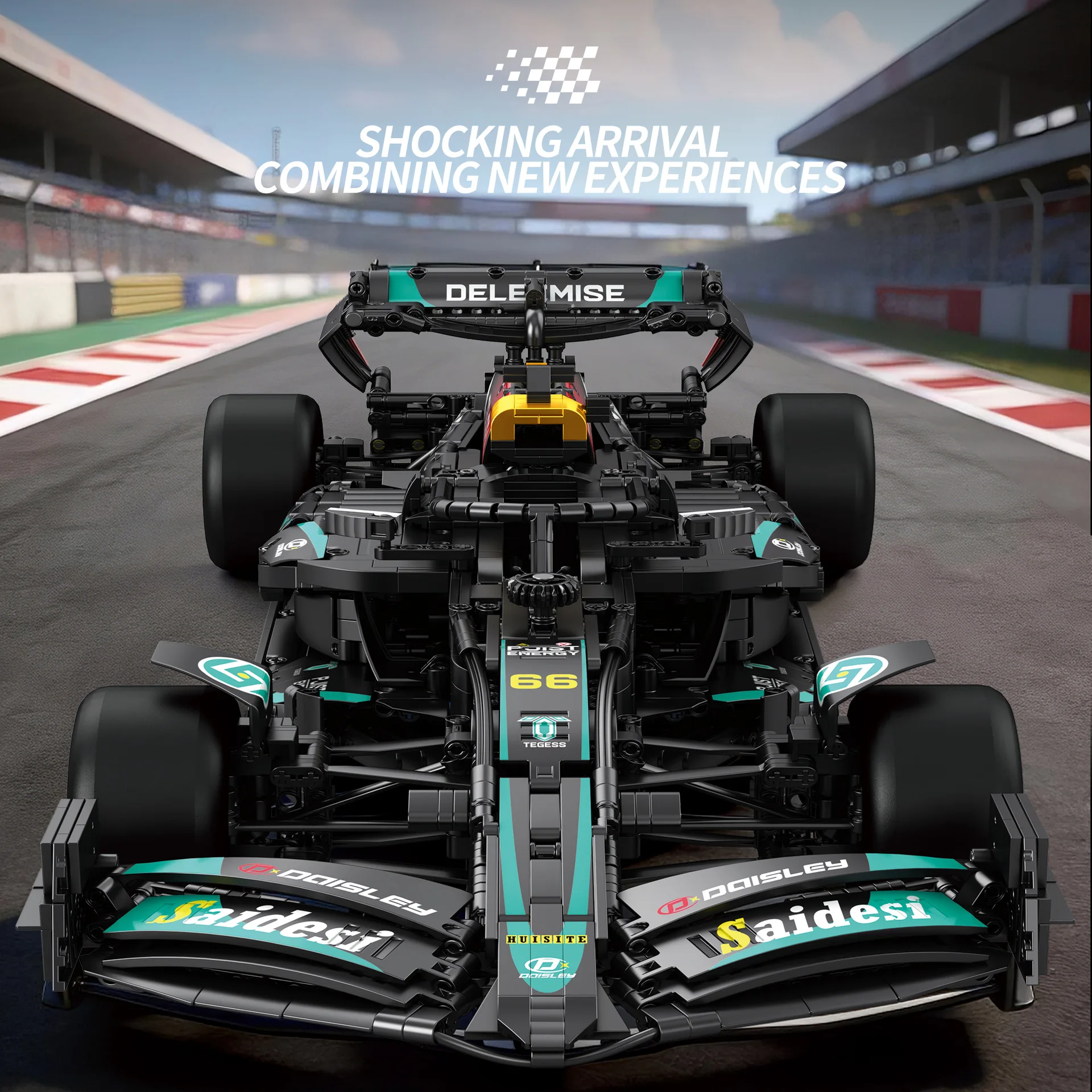 

3473 детали, 1:8, техническая модель гоночного автомобиля MOC, конструктор, набор для сборки, игрушки для детей, подарок на день рождения