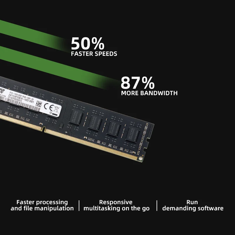 ذاكرة الوصول العشوائي المكتبية DDR3 8GB PC3 1.5V 1600Mhz غير ECC DIMM ذاكرة الكمبيوتر عصا رام #2