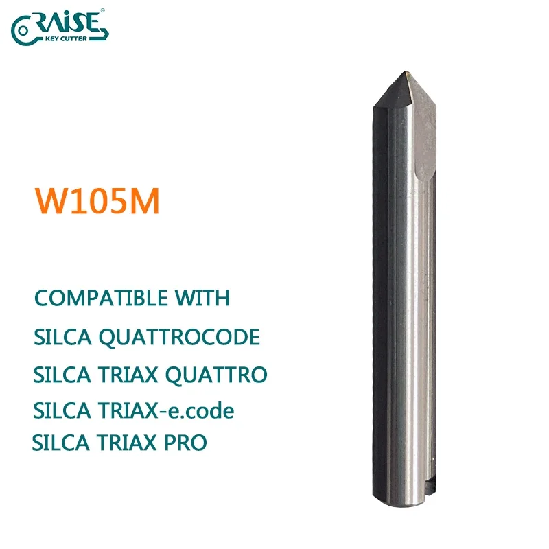 

Silca Cutter W105 90° Compatible with SILCA TRIAX QUATTRO TRIAX PRO QUATTROCODE TRIAX-e.code Key Machine Locksmith Tools