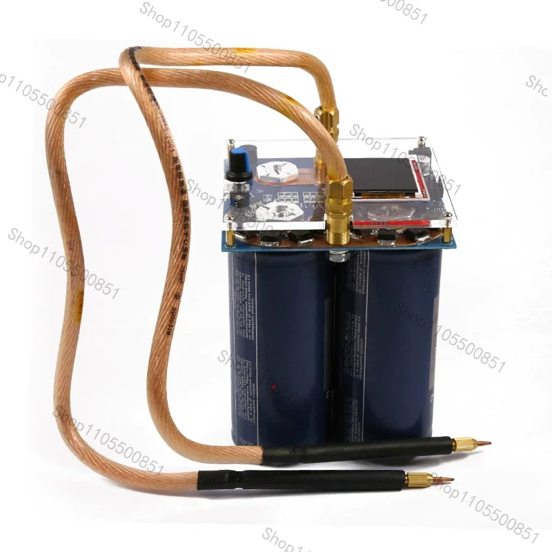 Capacitor Butt Welder Household Welding Double Pulse Adjustable High Power Spot Welder Hot