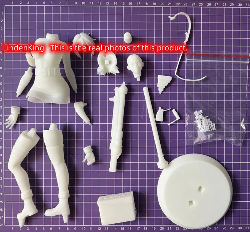 

LinDeekin D31 Customized 3D Garage Kits Unpainted Figure GK Models White resin Unassembled Jigsaw puzzle of character models