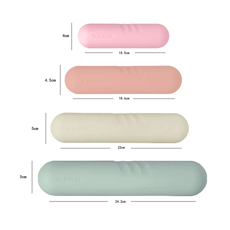 

Hand Weights Dumbbell Portable Gym Home Strength Training Power Yoga Pilates Silicone Dumbbells Bar