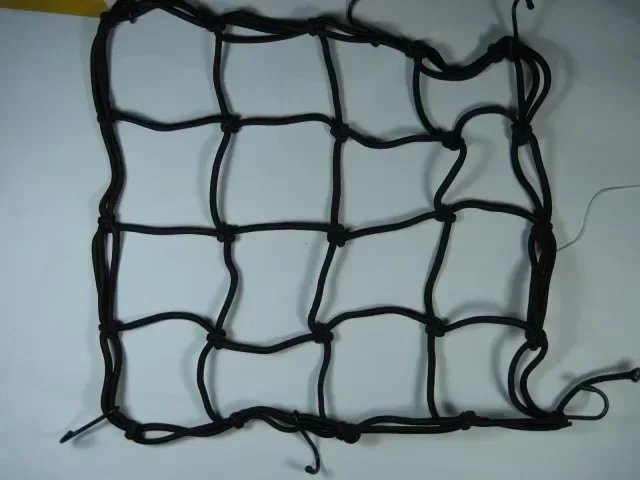 

For Motorcycles Motorcycle net rope mesh bag debris net rope net bag motorcycle riding Wangdou Black Large 30 * 30CM