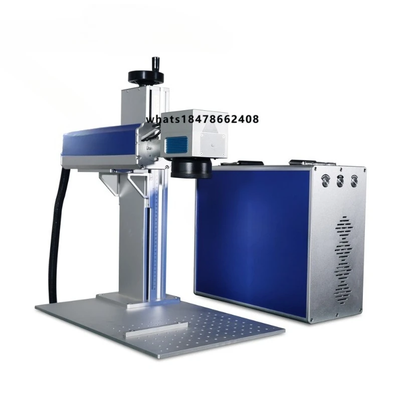 20W 30W 50W 100W Fiber Marking Machine with Raycus Source for Metal Plastic Ceramics