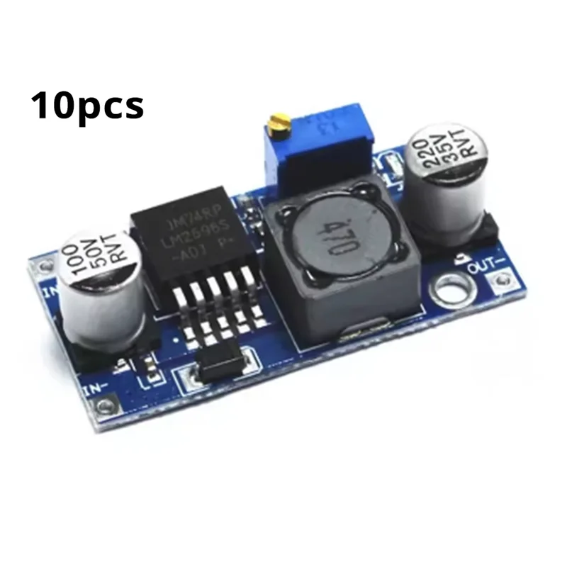 PHILE-Lm2596s DC-DC MÓDULO Regulador de Tensão Step-Down Ajustável LM2596S-ADJ 3-40V PLACA de Fonte de Alimentação 3A Conversor Buck