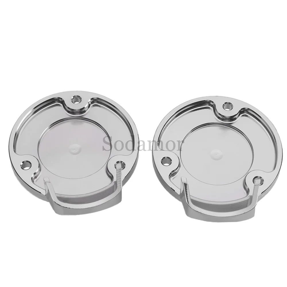 ل انتصار Bonneville T120 T100 بوبر Thruxton 1200 Speedmaster 2017-أحدث 1 زوج دراجة نارية كروم مضلع خنق يغطي عدة #3