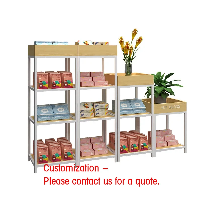 custom.HongMing Display Maternal Pregnancy Customized Easy Assembly Promotional Stacking Window Display Rack Cabine