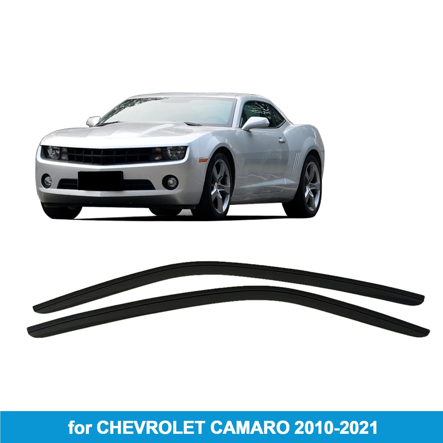 

Для CHEVROLET CAMARO 2010-2021 автомобильный козырек на боковое окно, козырек для двери, защита от ветра и дождя, аксессуары, лента для наружного крепления