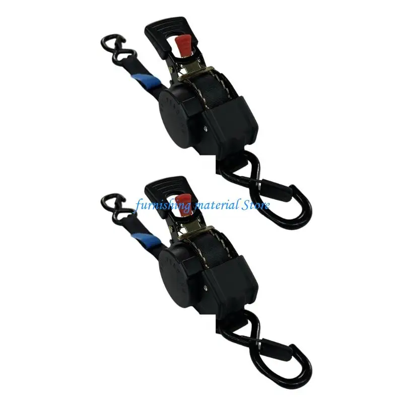 Y5GD Strong Retractile Handle Secure Belt 1.8m 800kg Tension Steel Building Secure Transport